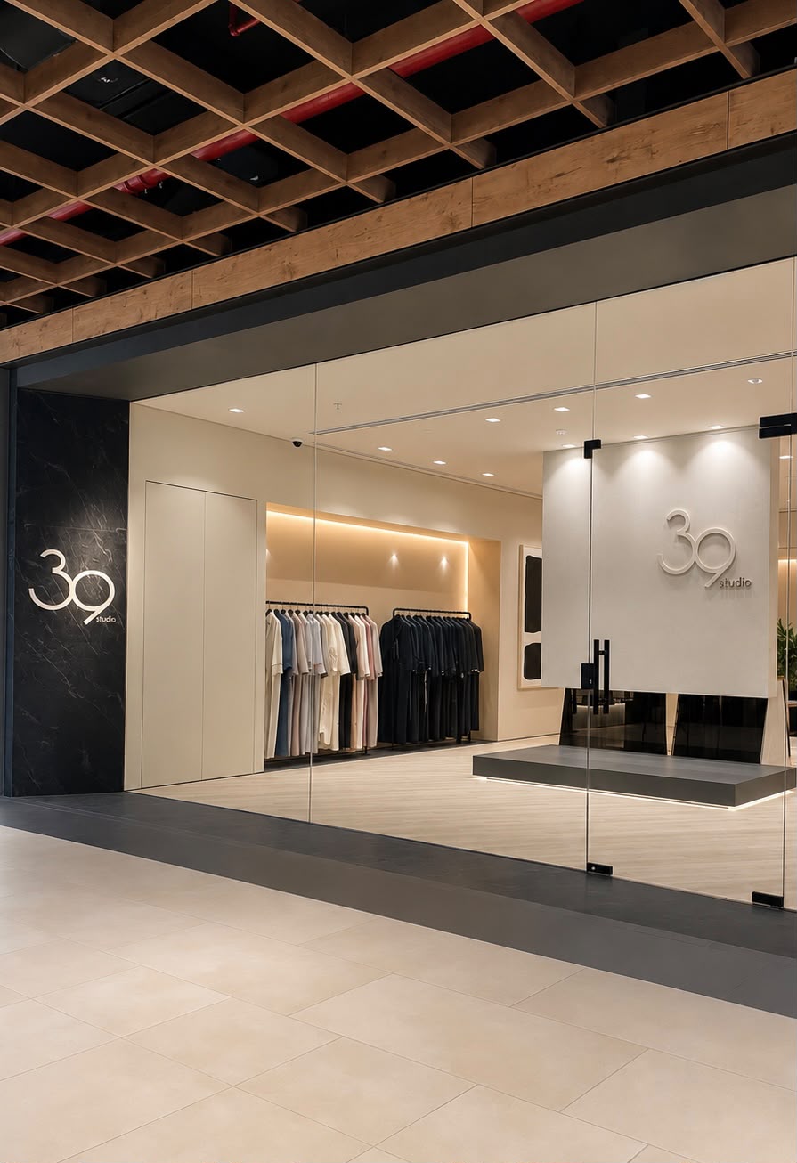The 39 STUDIO boutique in the United Arab Emirates